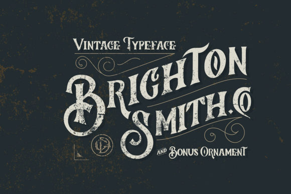 Brighton Smith: A Stylish Display Font for Bold Branding