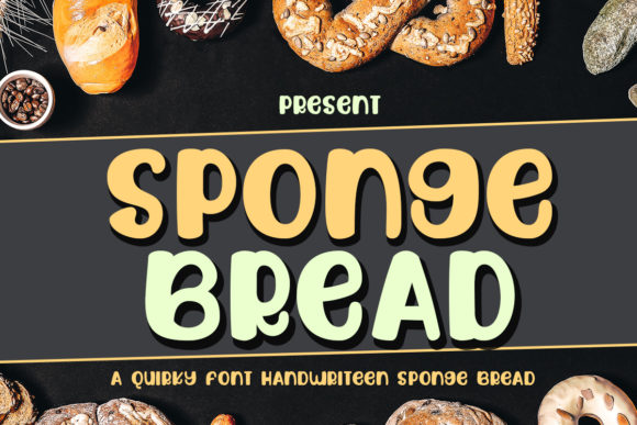 Bringing Joy to Editorial Design with the Sponge Bread Display Font