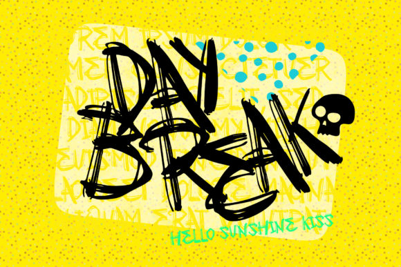 Day Break Font: A Bold Display Typeface for Business Branding