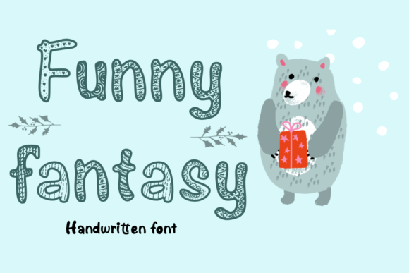 Funny Fantasy: A Bold Display Font for Playful Projects