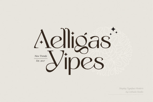 How Aelligas Yipes Transformed Our Bakery Branding with Elegant Typography