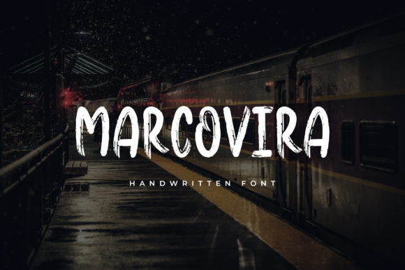 Marcovira: A Designer’s Brush with a Versatile Display Font