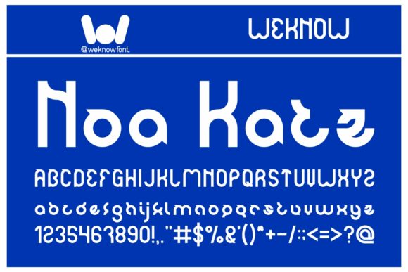 Noa Katz: A Techno Display Font That Elevates Modern Web Design