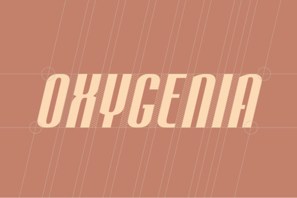 Oxygenia: A Bold Display Font That Elevates Handmade Branding
