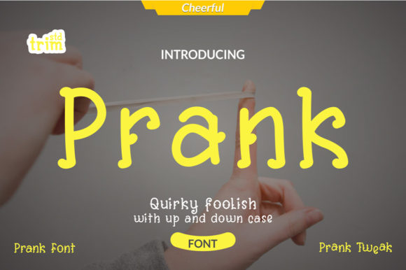Prank: A Playful Display Font That Brings Personality to Branding