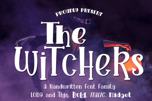 The Witchers Font: A Playful Display Typeface for Branding and Business