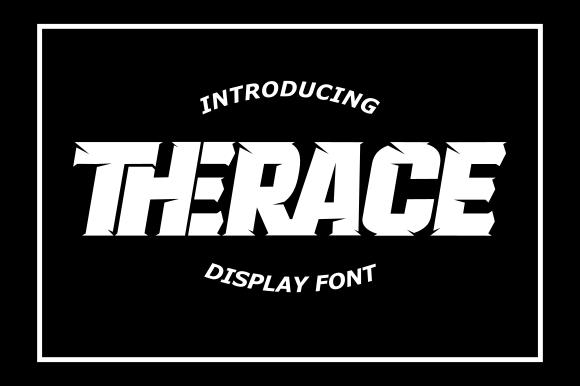 Therace: A Bold Display Font That Brings Brand Designs to Life