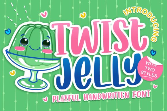 Twist Jelly: A Playful Display Font for Crafters and Small Product Makers